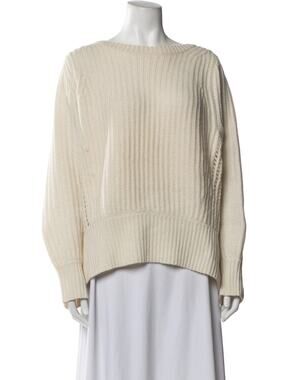 Rag & Bone 100% Cashmere Sweater Ivory Large